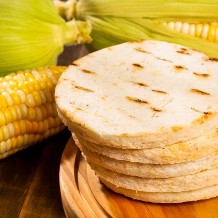 Tipos de Arepas de maiz Colombianas almaíz madrid